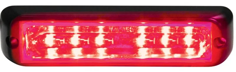 CD3766AW – CODE 3 Warning Light, 6.4 Inch Width x 1.2 Inch Depth x1.5 Inch Height Mini Bar Suction Cup And L-Bracket ...